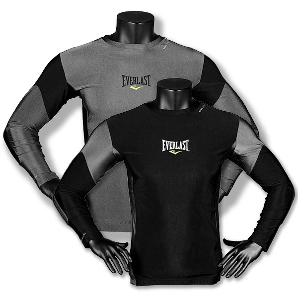 Everlast Men's L/S Rash Guard Contrast Panel - Fitshop 3 Everlast Men's L/S Rash Guard Contrast Panel - Fitshop