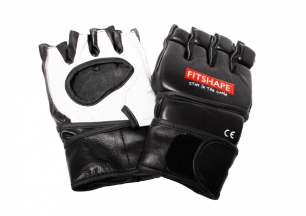 Fitshape Grappling Handschoen Leder - Fitshop 3 Fitshape Grappling Handschoen Leder - Fitshop