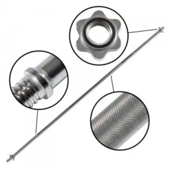 Taurus Lange Halterstang Stersluiting 200 Cm - Fitshop