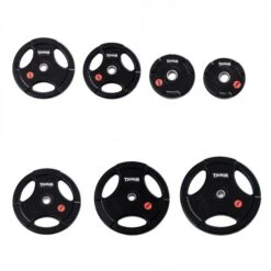 Taurus 3G Pro Halterschijven 30 Mm Gerubberd - Fitshop